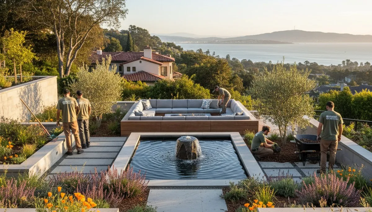 San Francisco, CA landscaping design services for residential and commercial outdoor spaces